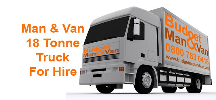 18 Tonne Truck Man and Van For Hire