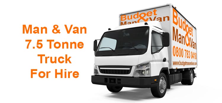 7.5 Tonne Truck Man and Van For Hire